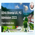 GEHU Bhimtal UG, PG Admission 2023 Open; Check Dates, Eligibility, Selection Criteria, How to Apply Here